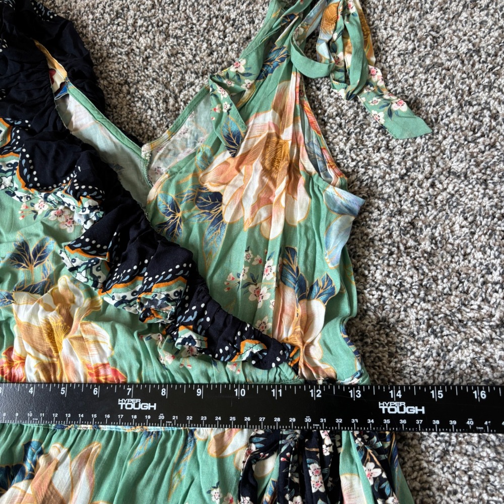 Anthropology Farm Rio Floral Print Monica Wrap Dress size XS - Picture 14 of 16